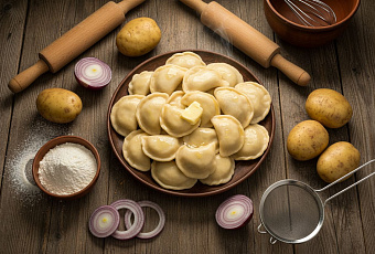 Вареники с картошкой, пошаговый рецепт с фото и ингредиентами