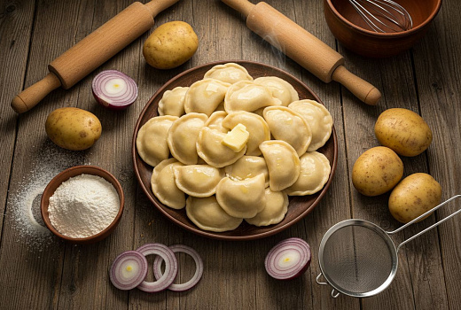 Вареники с картошкой, пошаговый рецепт с фото и ингредиентами