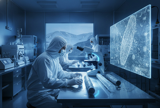 Древние микроорганизмы проснулись после 40 тысяч лет в вечной мерзлоте