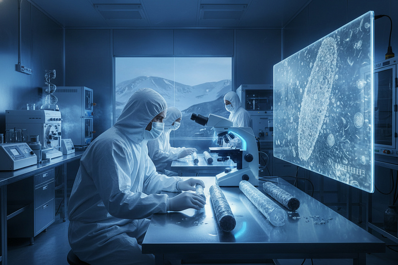 Древние микроорганизмы проснулись после 40 тысяч лет в вечной мерзлоте