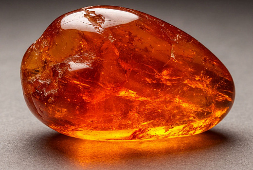 В Калининграде нашли янтарь с отпечатком дубового листа возрастом 50 млн лет