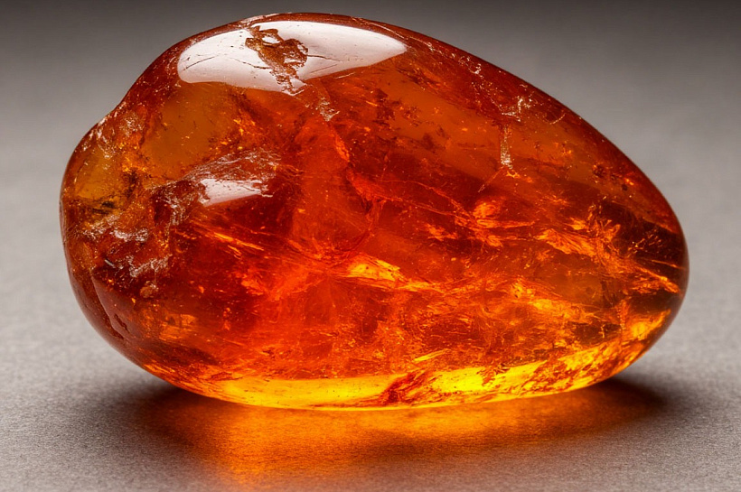 В Калининграде нашли янтарь с отпечатком дубового листа возрастом 50 млн лет