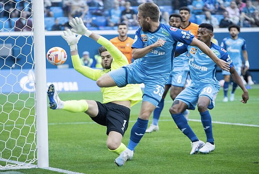 «Зенит» крупно обыграл «Урал» 