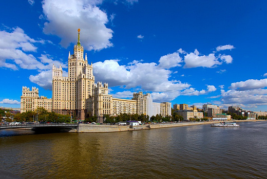 Достопримечательности Москвы на конфетных фантиках