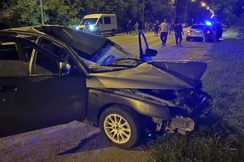 В Калининском районе Кубани 19-летний водитель насмерть сбил мужчину