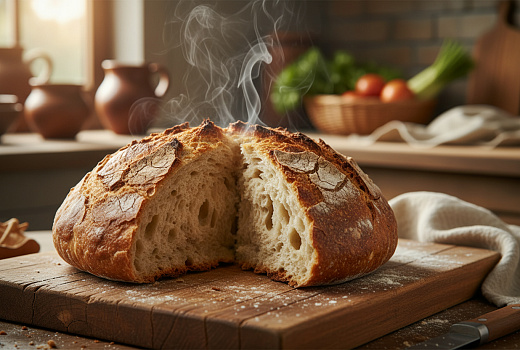 Секреты выпечки идеального домашнего хлеба с хрустящей коркой и воздушным мякишем