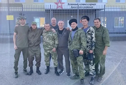 На страже безопасности: казаки из Динского района вошли в мобильные огневые группы