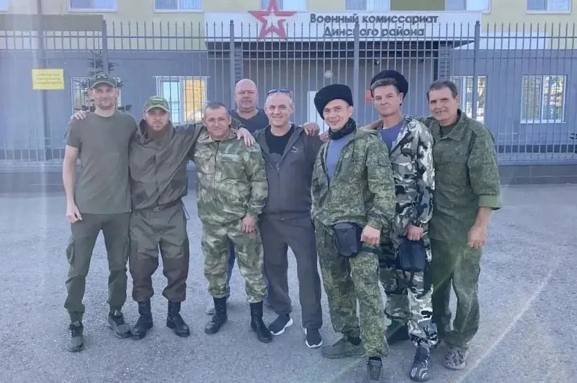 На страже безопасности: казаки из Динского района вошли в мобильные огневые группы