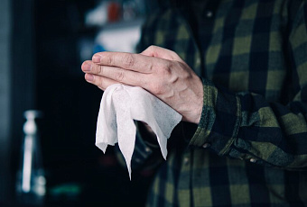 Полезный секрет с влажными салфетками