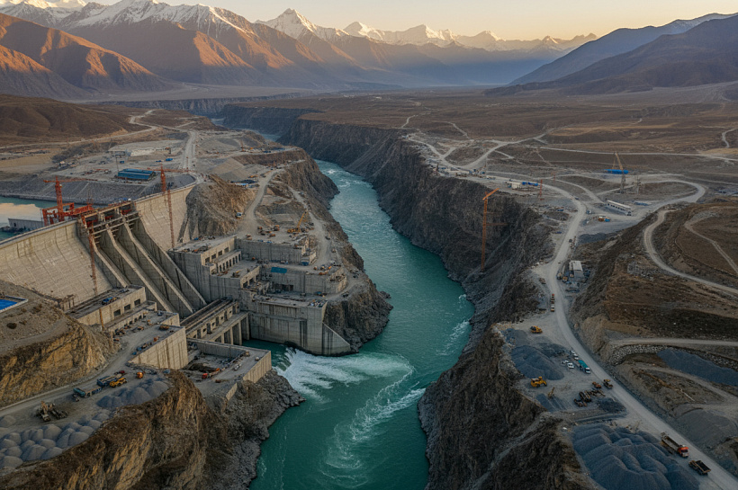 Китай строит крупнейшую в мире гидроэлектростанцию на реке Ярлунг Цангпо