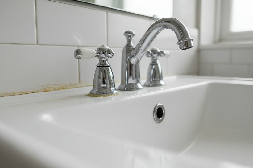 Как аккуратно удалить старый силикон с раковины без повреждений