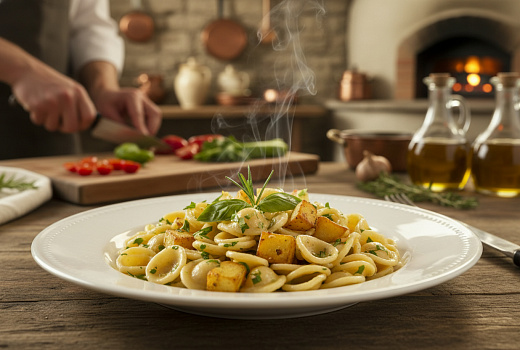 Паста с картофелем от шефа Боргезе: семейный рецепт для душевного тепла