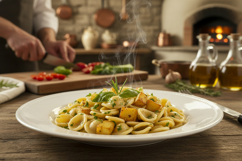 Паста с картофелем от шефа Боргезе: семейный рецепт для душевного тепла