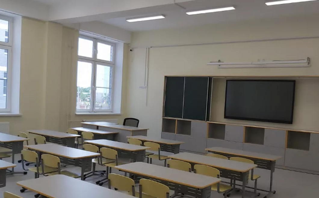 Более 500 первоклассников приняли в новую школу на ул. Автолюбителей в Краснодаре