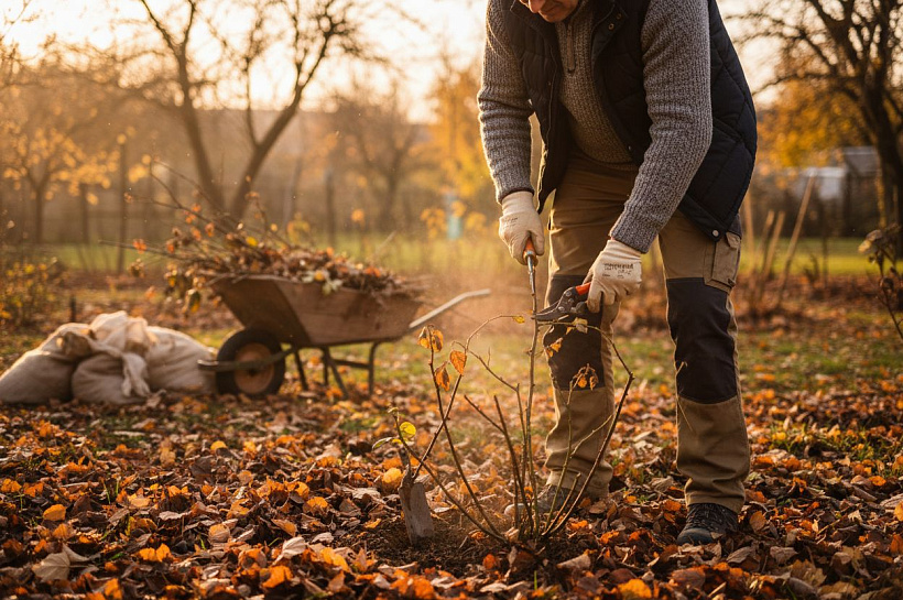 Последний шанс спасти сад до заморозков, важные осенние работы для защиты растений