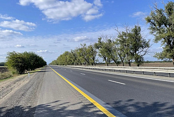 Около 19 километров трассы «Кавказ» отремонтировали досрочно в Краснодарском крае