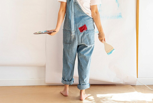 Как ухаживать за малярными кистями после их применения