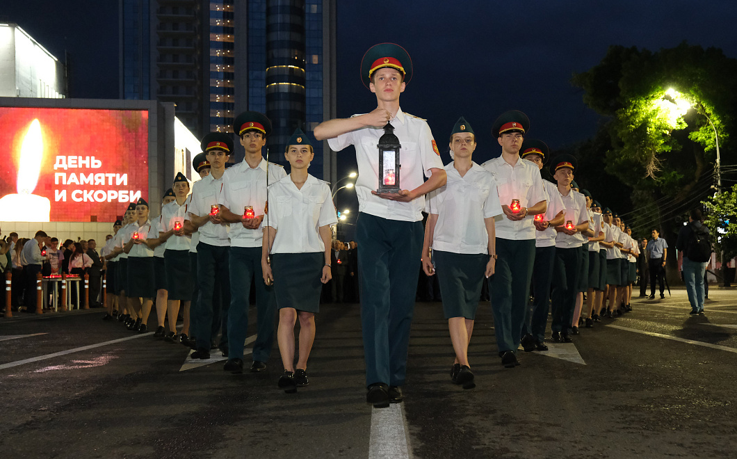 Более 120 тысяч человек приняли участие в акции «Свеча памяти» в Краснодарском крае
